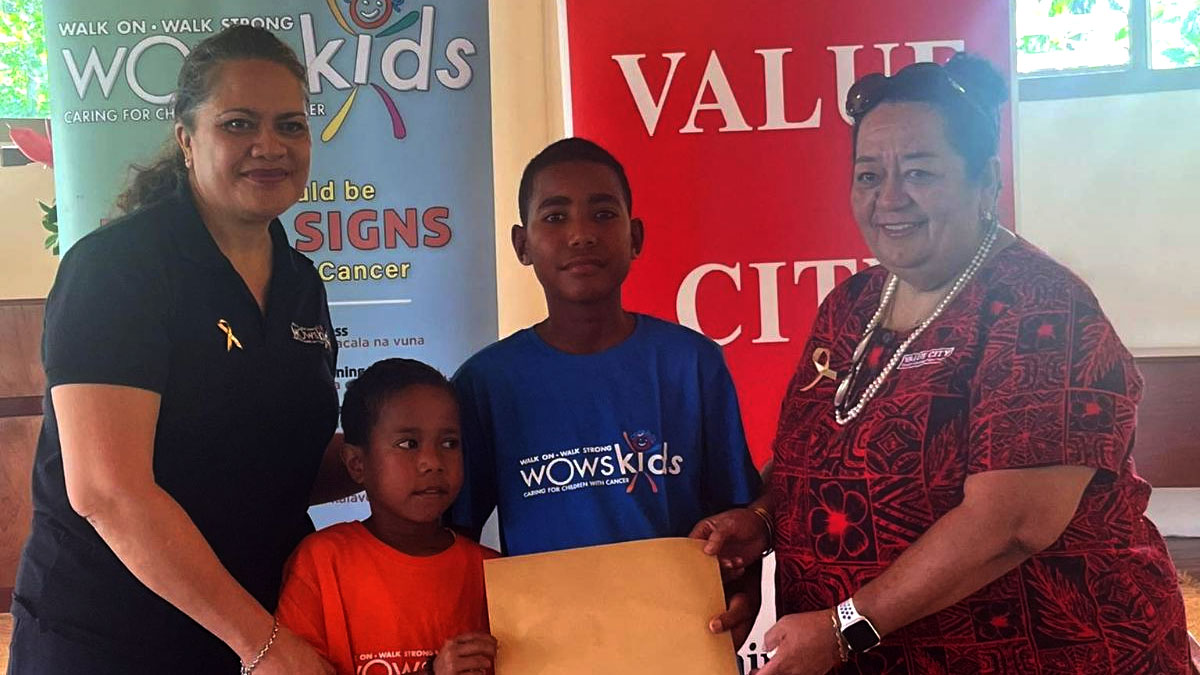 CIQOMA NIKUA NA WOWS KIDS FIJI E 53,241.40 MAI VEI RATOU NA VALUE CITY